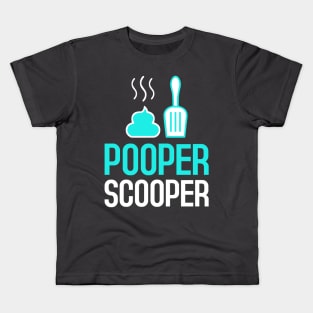 Pooper Scooper Kids T-Shirt